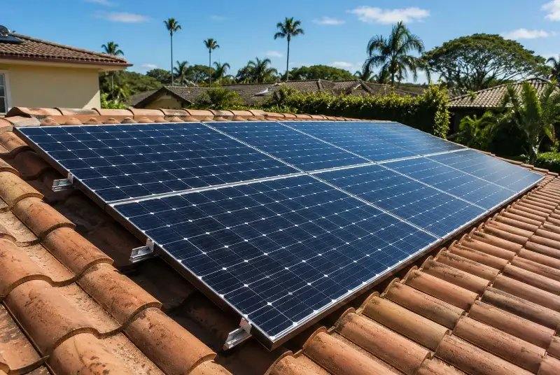 Installation de panneaux solaires à Noves